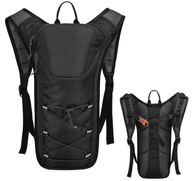 Waterproof cycling backpack - 42x21x5CM - hiking backpack - sports backpack - small mini sports bag - sports bags - backpacks - BLACK