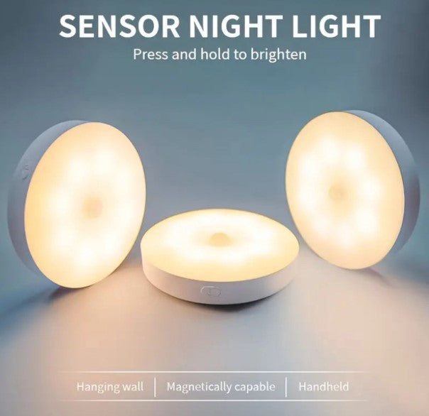 Stemap® Led Lampjes Met Bewegingssensor Oplaadbaar 3 Stuks Draadloos Met Bewegingssensor