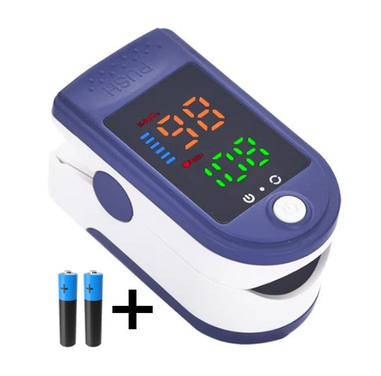Stemap® Zuurstofmeter Vinger Batterijen meegeleverd